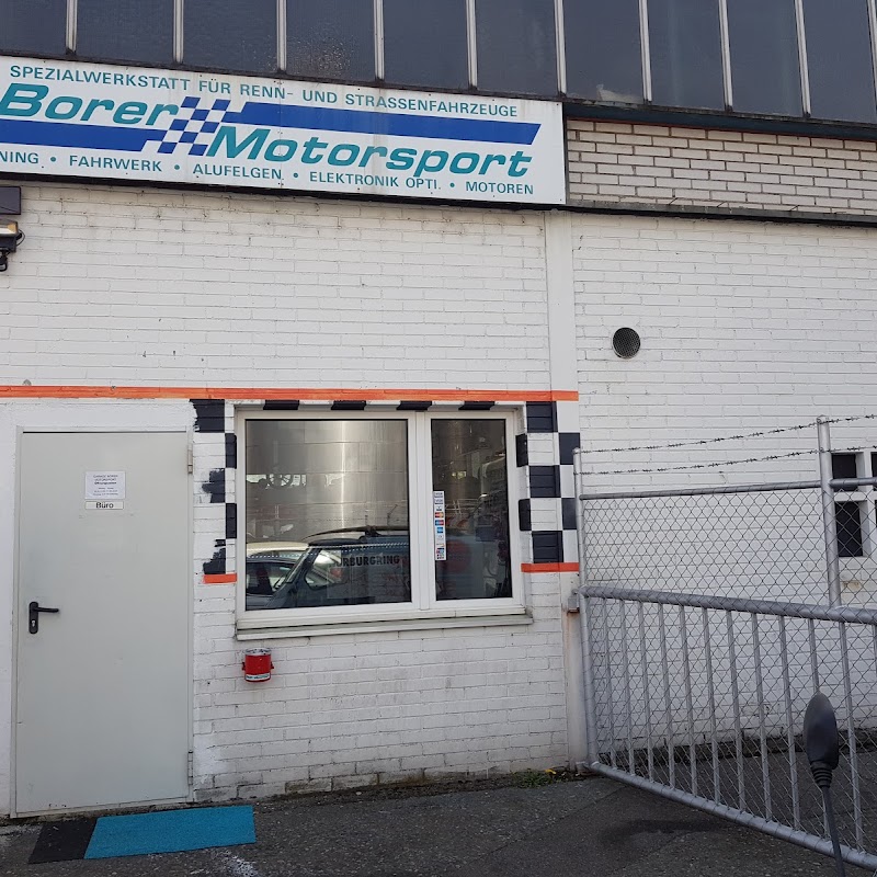 Garage Borer, Motorsport