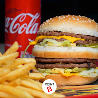 Plats et boissons du Restaurant de hamburgers Point B Fameck - n°15