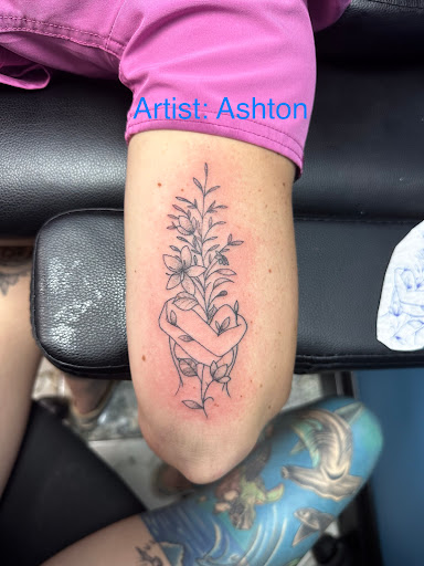 Explore black veil brides tattoo ideas, creative tattoo ideas in Foley, available at Symbolic Ink Tattoo Studio