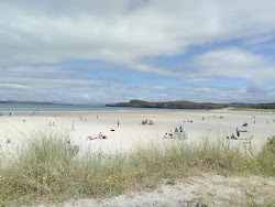 Foto van Marble Hill Beach ondersteund door kliffen