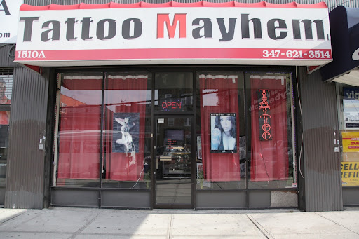 Tattoo Shop «Tattoo Mayhem», reviews and photos, 1510-A Castle Hill Ave, Bronx, NY 10462, USA