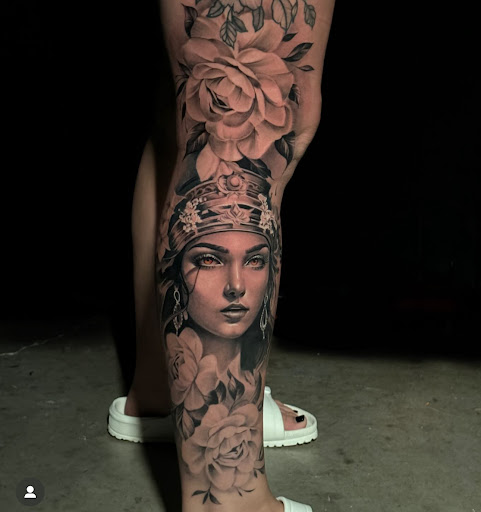 Explore sally tattoo ideas, creative tattoo ideas in Fort Wayne, available at Grade A Tattoos and Body Piercing