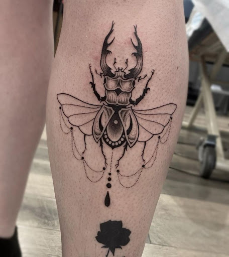 Explore jason voorhees tattoo ideas, creative tattoo ideas in Keene, available at Creative Ink Tattoo Studio