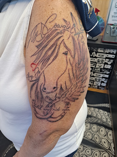 Explore latin phrases for tattoos ideas, creative tattoo ideas in Hayward, available at Three Tentacles Tattoo Studio