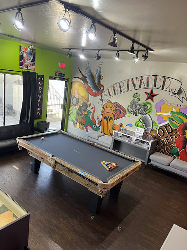 Explore saturn tattoo ideas, creative tattoo ideas in Cape Coral, available at UNRIVALED INK