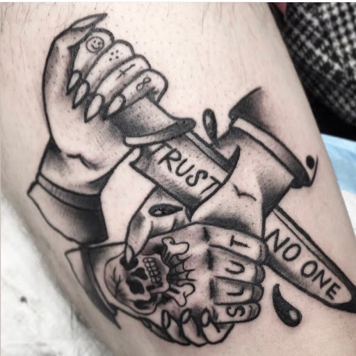 Explore love yourz tattoo ideas, creative tattoo ideas in Providence, available at Body Canvas PVD Custom TATTOO Shop