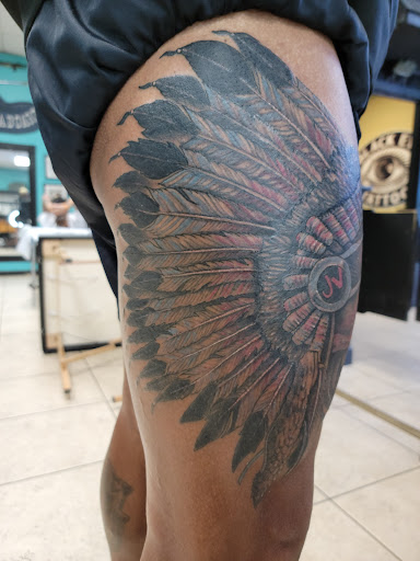 Explore goofy tattoos ideas, creative tattoo ideas in Fort Walton Beach, available at Black Eye Tattoo