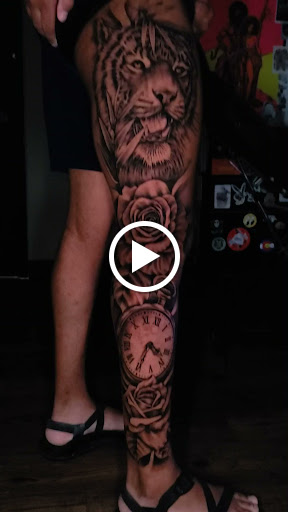 Explore chicano chest tattoo ideas, creative tattoo ideas in College Station, available at Legacy Tattoo Lounge