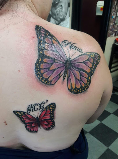 Explore aunt and nephew tattoo ideas, creative tattoo ideas in Fort Mohave, available at RedRum Tattoo & Body Piercing Co.