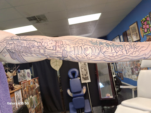 Explore spiritual tattoo ideas for men, creative tattoo ideas in Englewood, available at The Original Big Daddy Tattoo & Body Piercing est.1997 est.1997