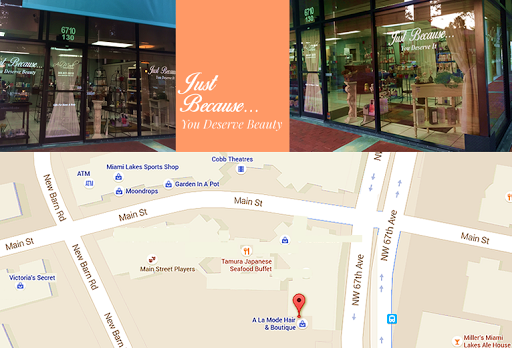 Hair Salon «A La Mode Hair & Boutique», reviews and photos, 6710 Main St #130, Hialeah, FL 33014, USA