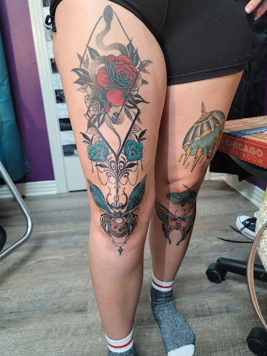 Explore tattoo ideas daisy, creative tattoo ideas in Hillsboro, available at Reflections Art Gallery and Studio