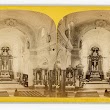 Interior of the Stans Church (William England 1863 location - stereo n°321)
