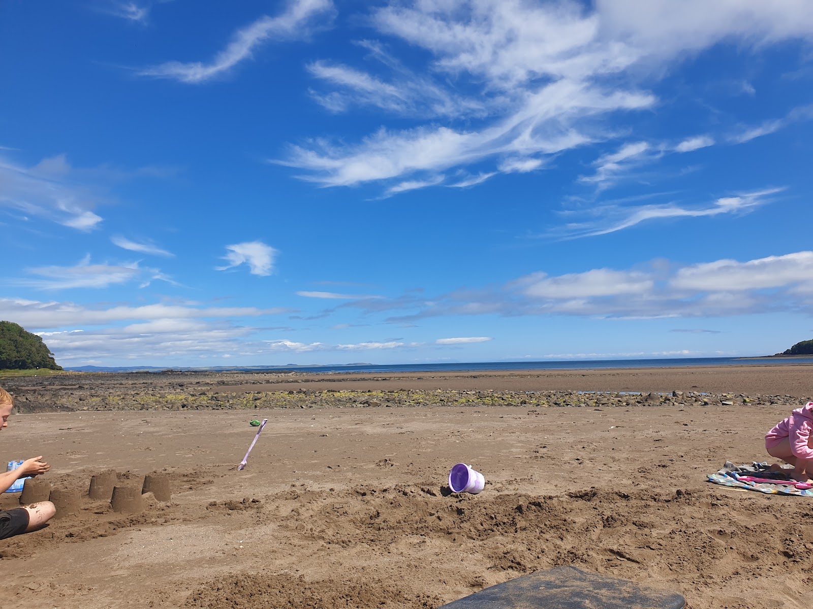 Fotografie cu Rigg or Cruggleton Bay Beach zonă sălbatică