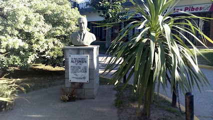 Escultura Dr. Raul Ricardo Alfonsín