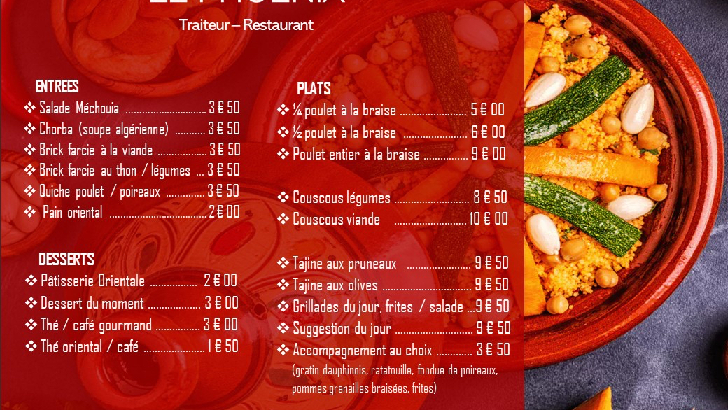 Le Phoenix - Traiteur - Restaurant Nîmes