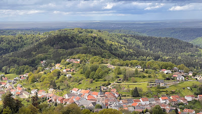 Parking accès rocher à Dabo