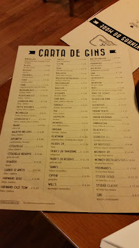 Restaurant Mare Restaurante & Gin Bar à Praia da Vagueira (le menu)