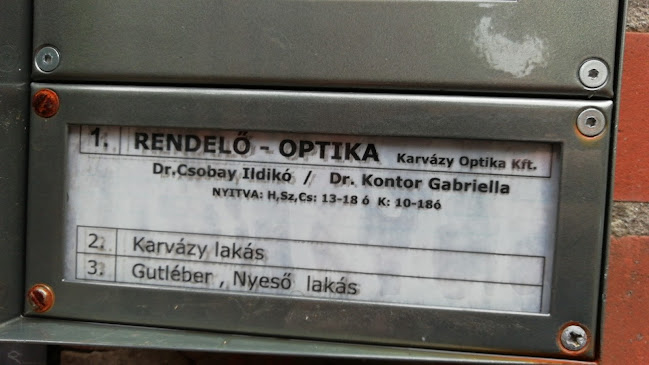 Értékelések erről a helyről: Karvázy Optika és Szemészeti rendelés, Budapest - Optikus