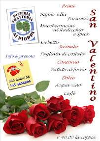 Pizzeria Ai Pioppi Zevio à Santa Maria (la carte)