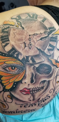 Explore police tattoo ideas, creative tattoo ideas in Wenatchee, available at Rebels Tattoo Studio