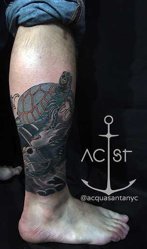 Explore women tattoo ideas, creative tattoo ideas in New York, available at Acqua Santa Tattoo