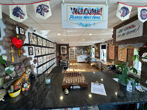 Explore throat tattoo ideas for men, creative tattoo ideas in North Providence, available at Cool Tattoo Shop