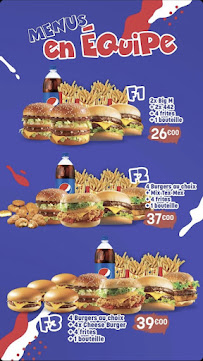 442 Burger (Les Ulis ) à Les Ulis carte