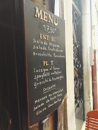 Pasta Basta à Nice menu