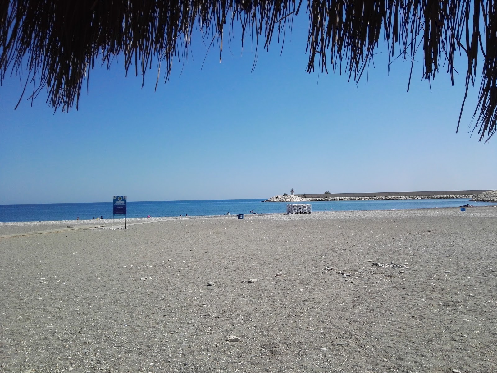 Foto di Erdemli beach II con una superficie del ciottolo leggero