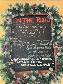 Menu / carte de On the road - steak house- ristorante à Rome