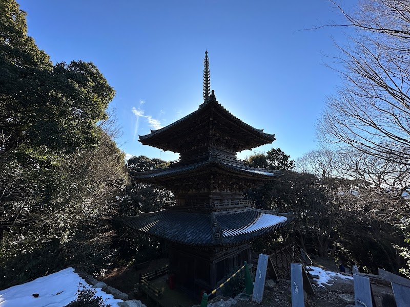 摠見寺本堂跡