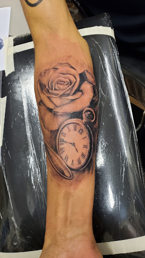 Explore farm tattoo ideas, creative tattoo ideas in Fresno, available at Happy Client Tattoo