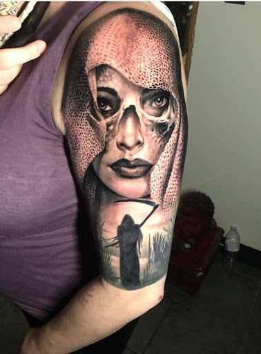 Explore medusa tattoo ideas small, creative tattoo ideas in Fort Wayne, available at Grade A Tattoos and Body Piercing