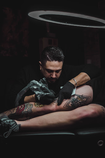 Explore line art tattoo ideas, creative tattoo ideas in San Antonio, available at Ink & Iron Tattoos & Piercings