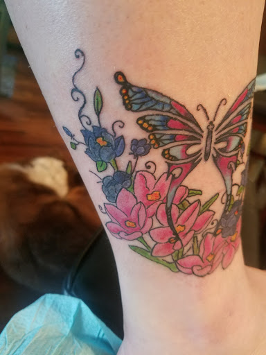 Explore simple line tattoo ideas, creative tattoo ideas in Pasadena, available at Lucky Duck Tattoo And Piercing