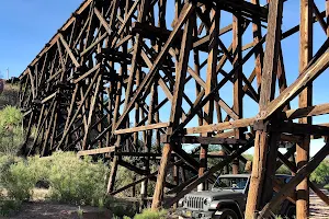 Tucson Wash Historical Railroad Bridge Trail Head image