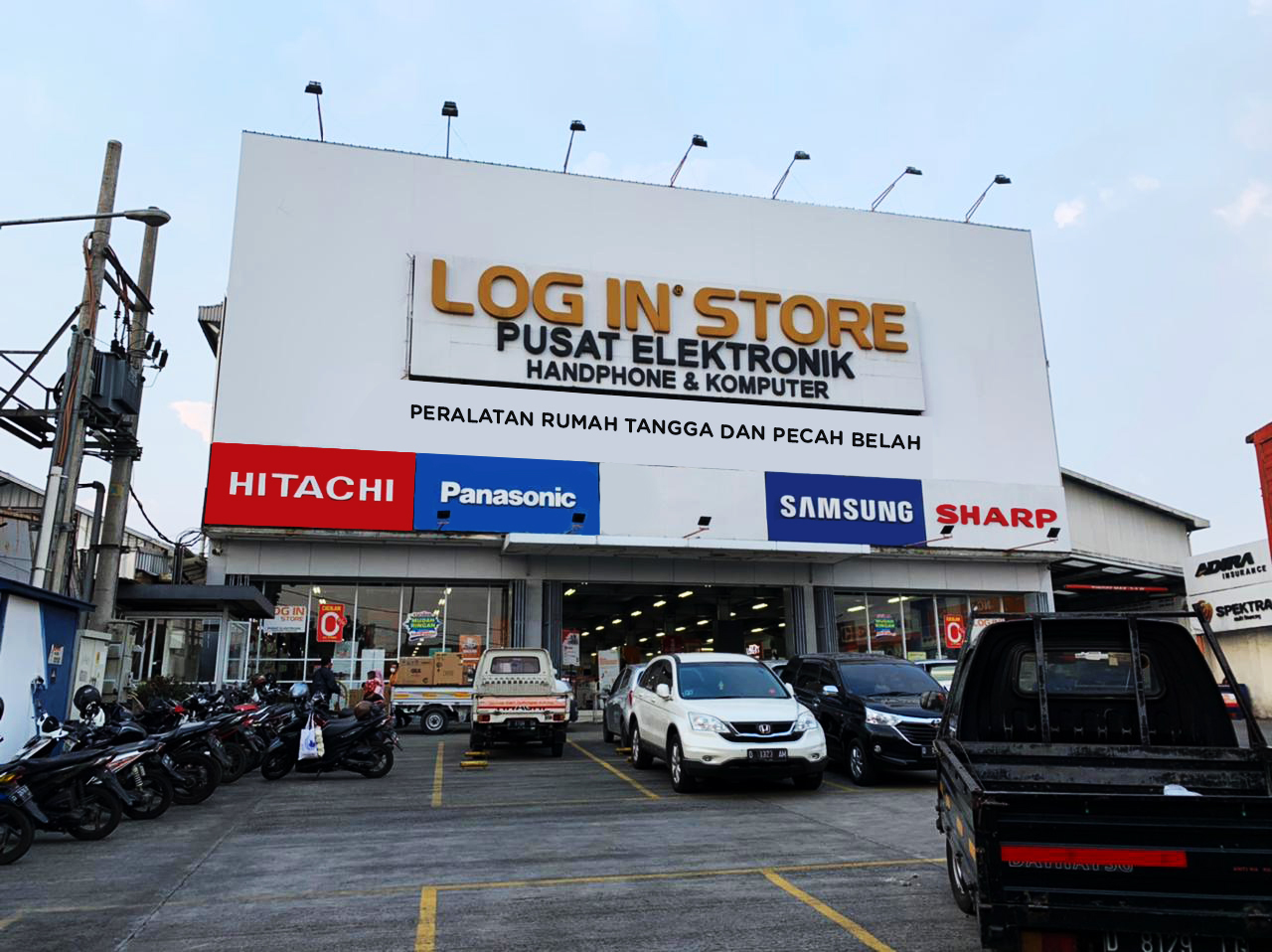 Log In Megastore Cimindi Photo