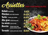 Menu / carte de FPS - France Pizza à Pontoise