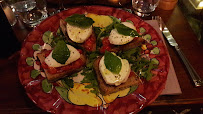 Bruschetta du Restaurant italien Tradizione Gastronomica Italiana by GustoMassimo Paris depuis 2010 - n°5