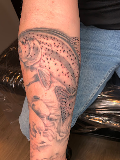 Explore tattoo ideas for weightlifters, creative tattoo ideas in Clearfield, available at Platypus Tattoo Co.