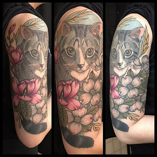 Tattoo Shop «Thistle and Pearl Tattoo», reviews and photos, 107 Merrimon Ave #310, Asheville, NC 28801, USA