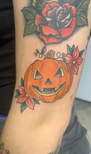 Explore cover up tattoo ideas black, creative tattoo ideas in Conowingo, available at In Bloom Tattoo
