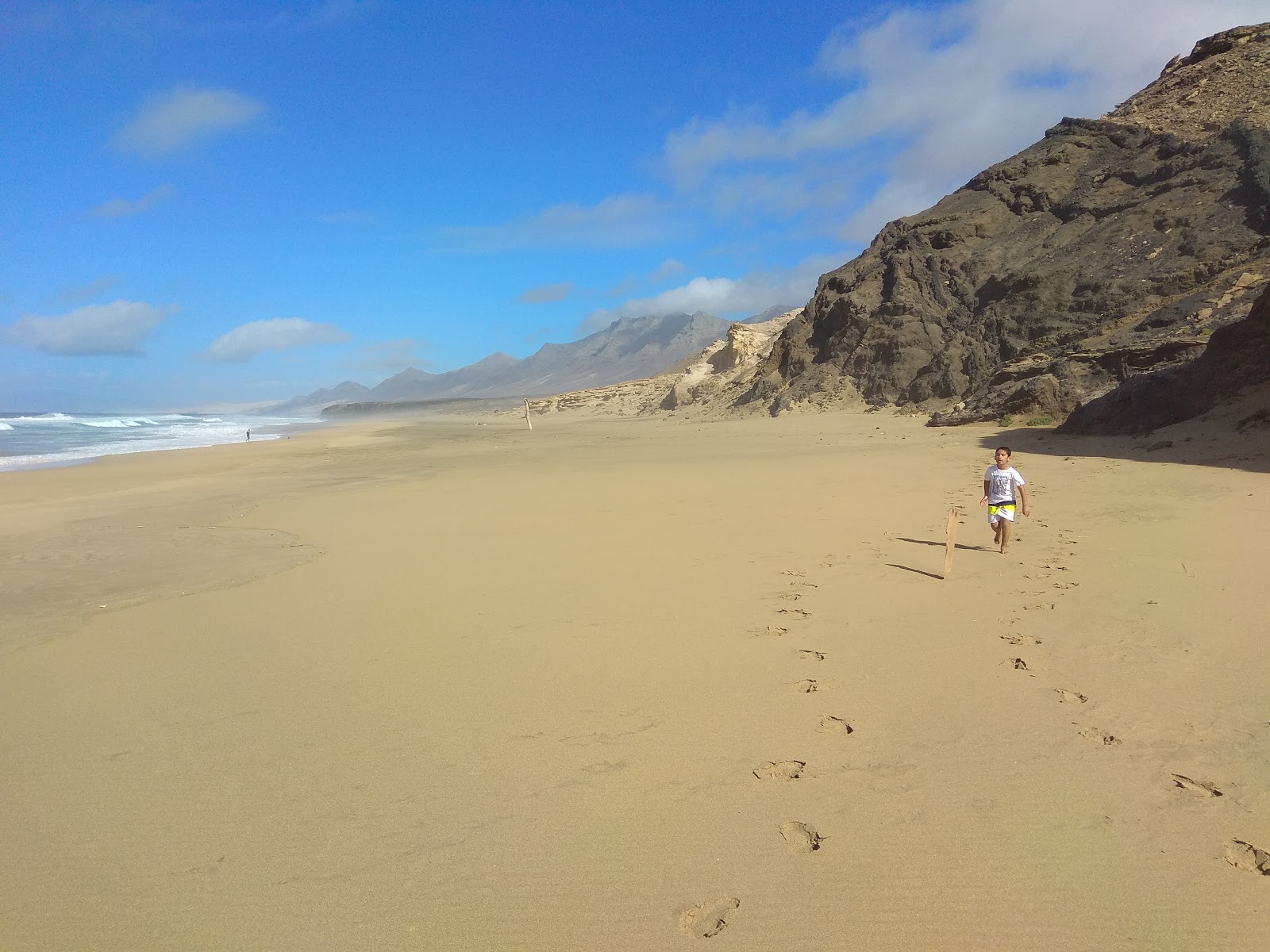 Photo de Plage de Cofete zone sauvage