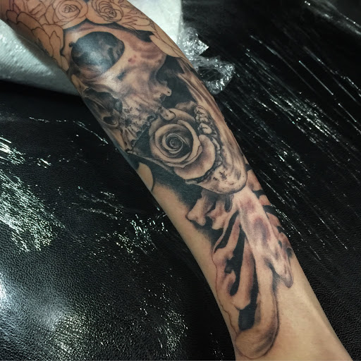 Explore tattoo ideas for hunters, creative tattoo ideas in Tallmadge, available at Killjoy tattoo