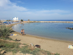 Foto de Kalamies beach - lugar popular entre os apreciadores de relaxamento