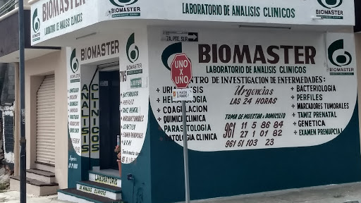 BIOMASTER Laboratorio de Análisis Clínico Tuxtla Gutiérrez Chiapas