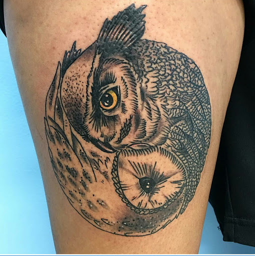 Tattoo Shop «Blue Owl Tattoo», reviews and photos, 715 Lakewood Rd, Waterbury, CT 06704, USA