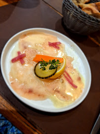 Carpaccio du Restaurant de fruits de mer Le bistrot des pecheurs à La Rochelle - n°7