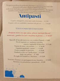 Menu / carte de Trattoria La Gassa à Sant'Alò